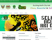 Tablet Screenshot of dbku.sarawak.gov.my