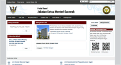 Desktop Screenshot of jkm.sarawak.gov.my