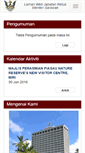 Mobile Screenshot of jkm.sarawak.gov.my